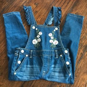 NWOT Girls 7 for all mankind overalls